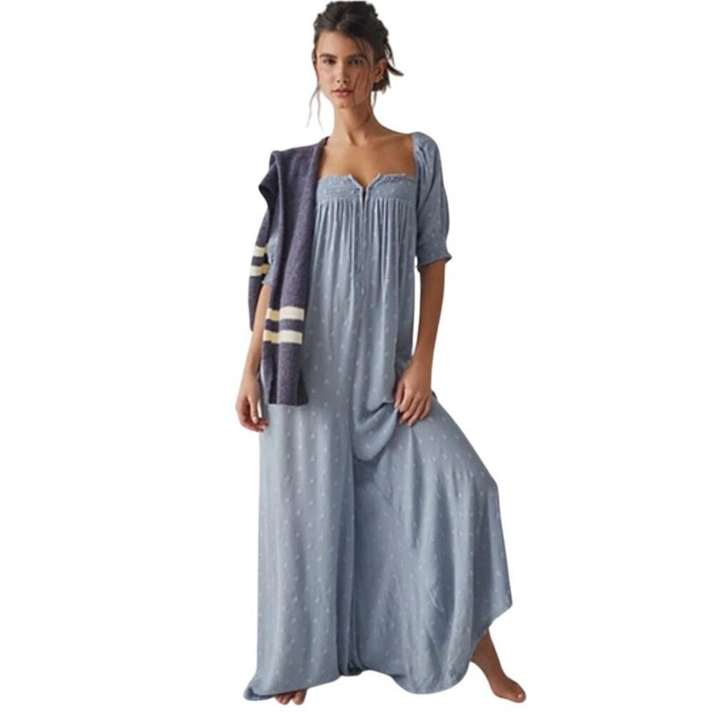 Elegant Blue Jumpsuit